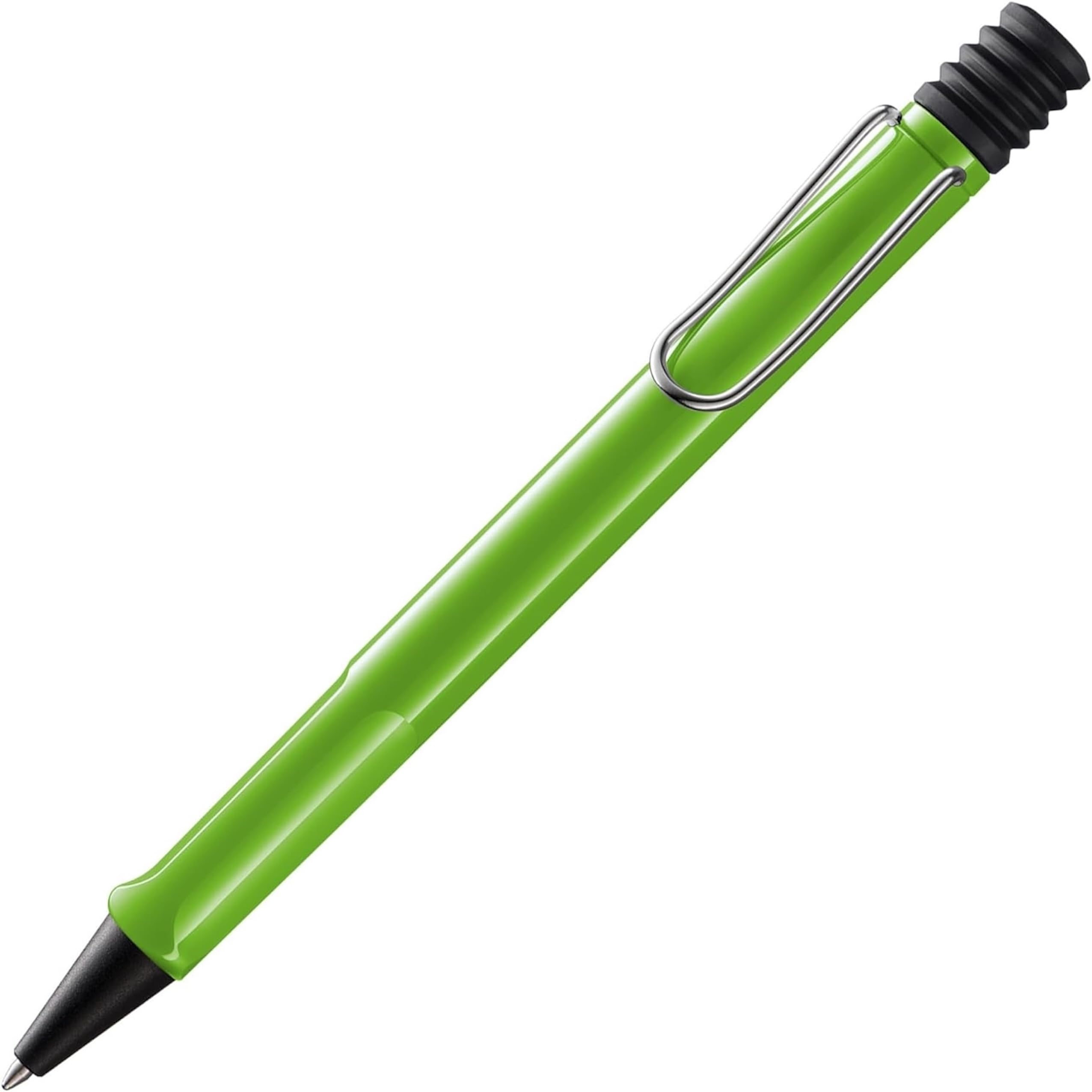 

LAMY Safari Green Ballpoint Pen Ergonomic Medium Line Width Comfortable for Long Writing Times Made from Durable ASA Plastic Includes LAMY M 16 Refill