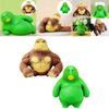 Creative King Toy Stress Relief Cartoon Soft Rubber Sand Sculpture Funny Decompression Doll