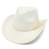 Fashion High-end Suede Men and Women Couples Curved Brim Cowboy Hat Versatile Travel Visor Vacation Jazz Hat