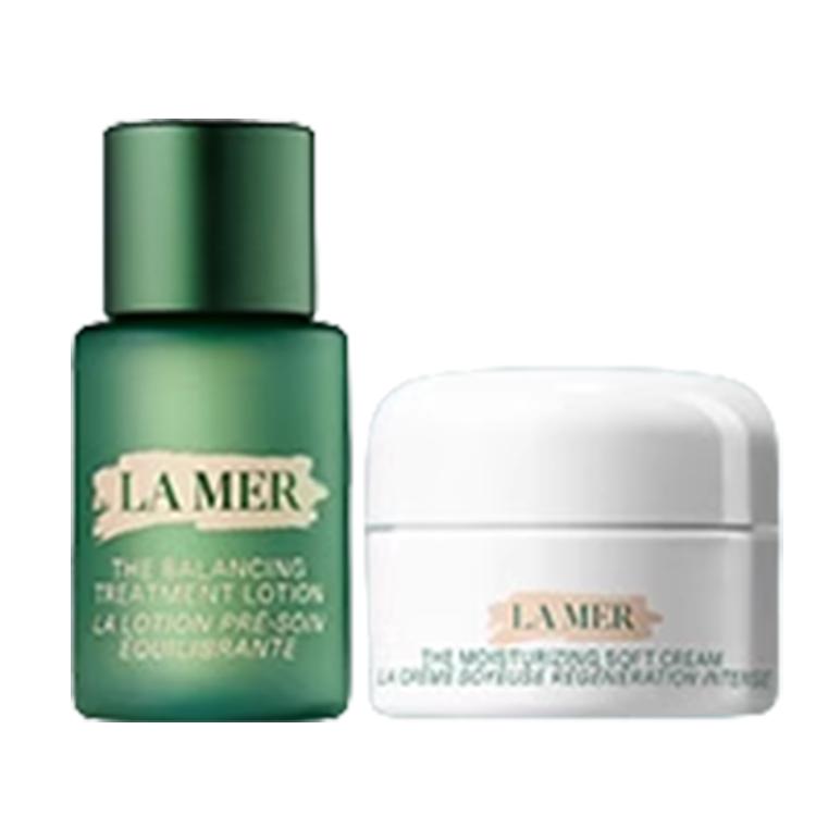 HAILANZHIMI Hydrating Sample Set Cloud Velvet Cream 3.5ml+Essence Water 5ml Moisturizing And Hydrating Gentle