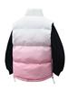 Men's Autumn/Winter Gradient Color Thickened Sleeveless Stand-up Collar Cotton Vest 2025 Model