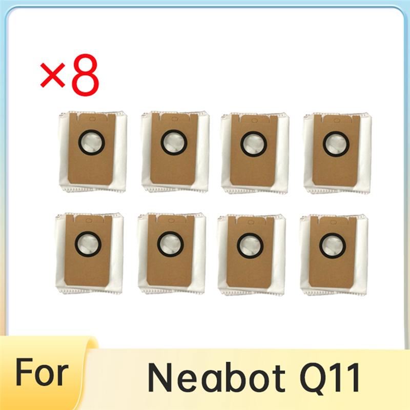 8 Pcs Dust Bag For Neabot Q11 Sweeping Machine Accessories Enhanced Cleaning Efficiency
