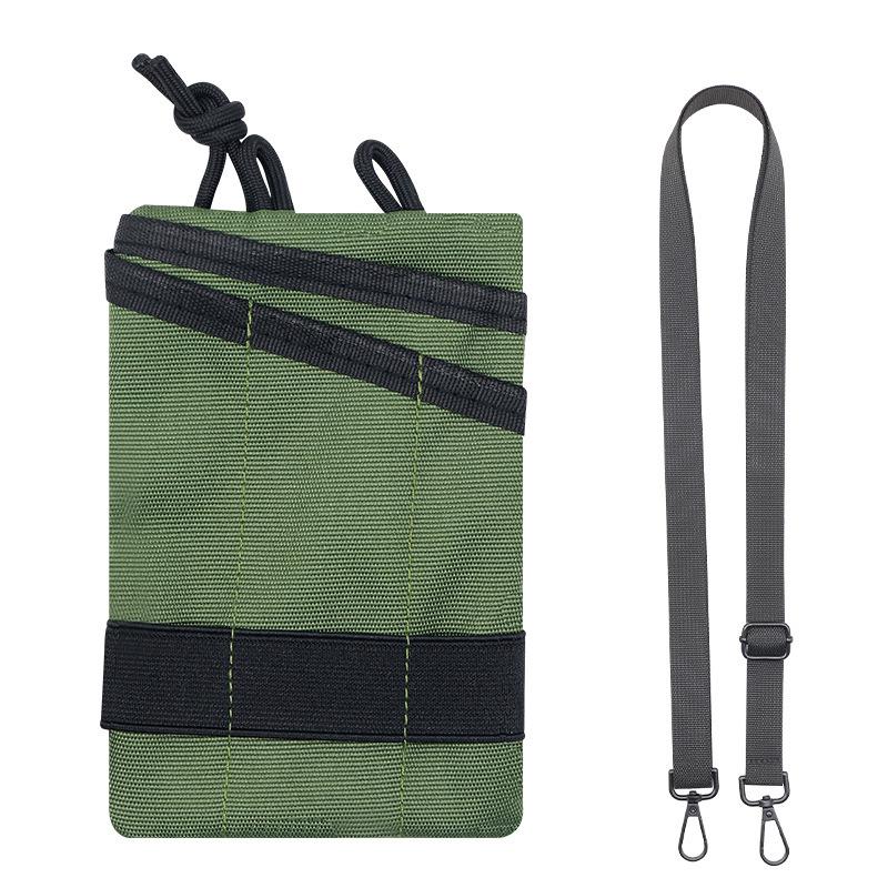 Camouflage Tactical EDC Tool Kit: Portable Outdoor Camping & Hiking Multifunctional Key Storage Bag.