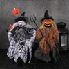 Halloween Ghost And Pumpkin Decor Figurine With Soft Material For Holiday Party Table Centerpiece