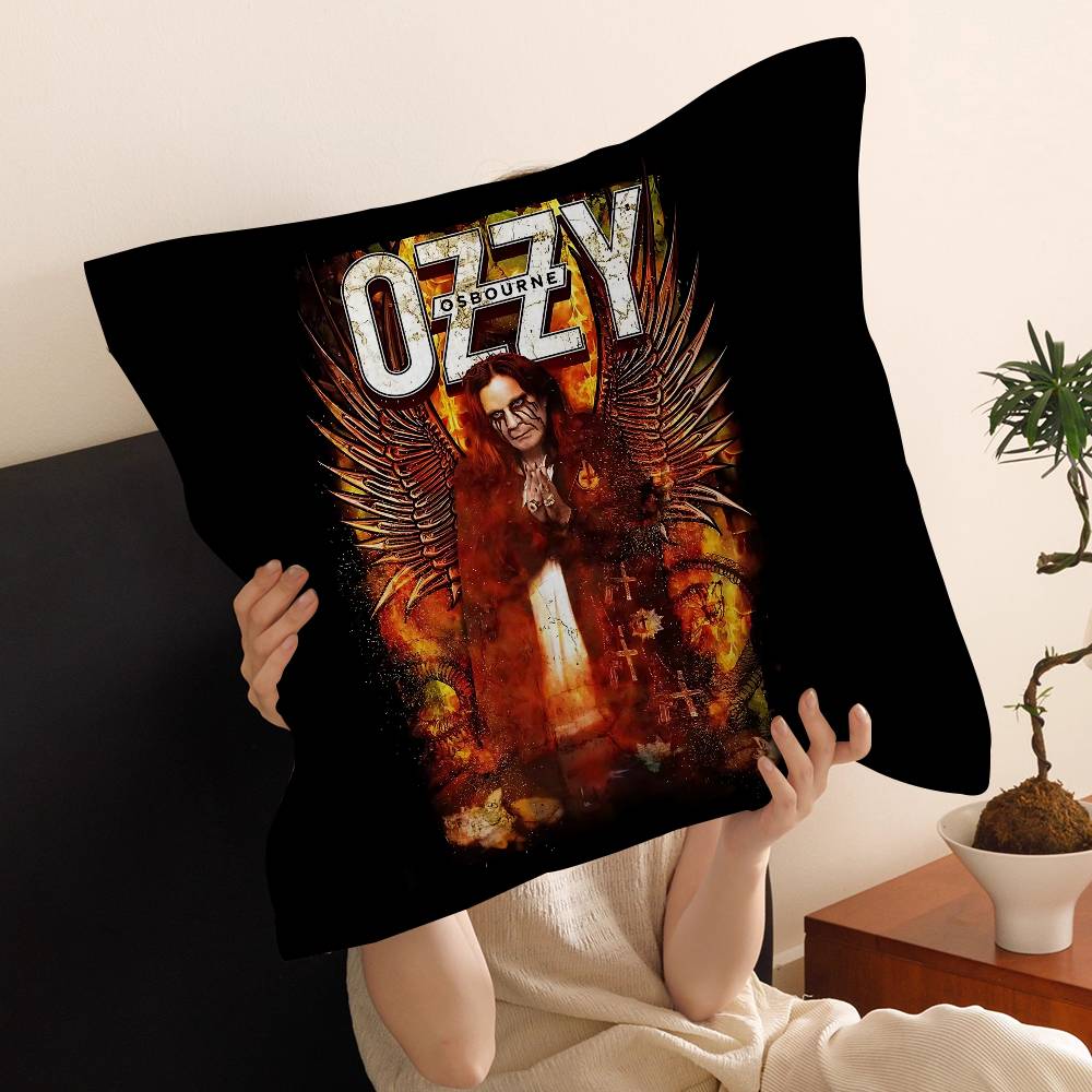 Heavy Metal Band Rock Pillow Cover For Bedroom Room And Living Room Sofa Decorative Cushion Cover
