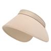 Outdoor Sun Protection Hat Women's Summer Big Brim Empty Top Sun Hat UV Protection Ice Silk Sun Hat