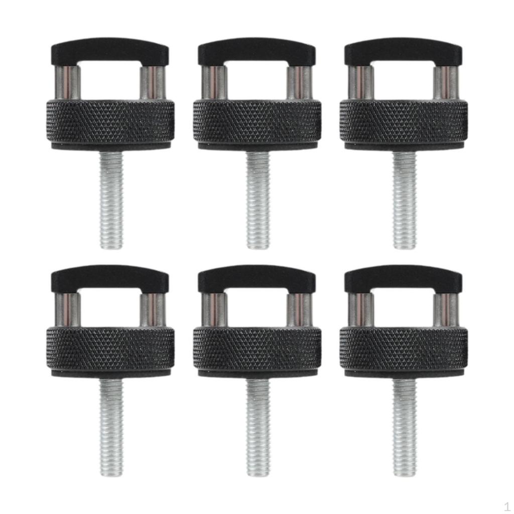 6 Pieces Quick Release Thumb Screws Direct Replaces Aluminum Alloy High Performance Practical Easy