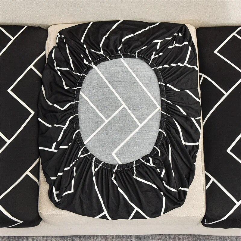 1 Stück Stretch Couchkissenbezüge Sofasitzkissenbezüge Rutschfester Möbelschutz Ersatz für Einzelkissen