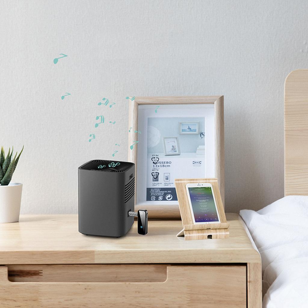 Car BT 5.0 Receiver 3.5mm Stable 100Mbps Transmission 11yd Distance BT AUX Adapter for Home Vehicle