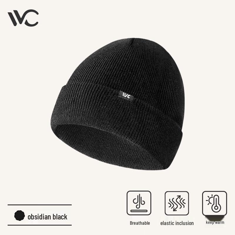 

VVC Теплая вязаная шапка-бини