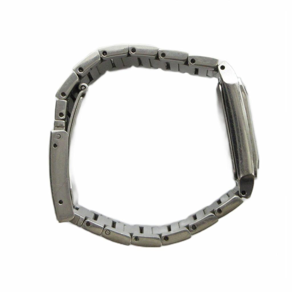 SEIKO Lukia Watch Quartz Square Roman 10P Diamond Silver Color 1N01-0BY0 GY18/ MQ Women's