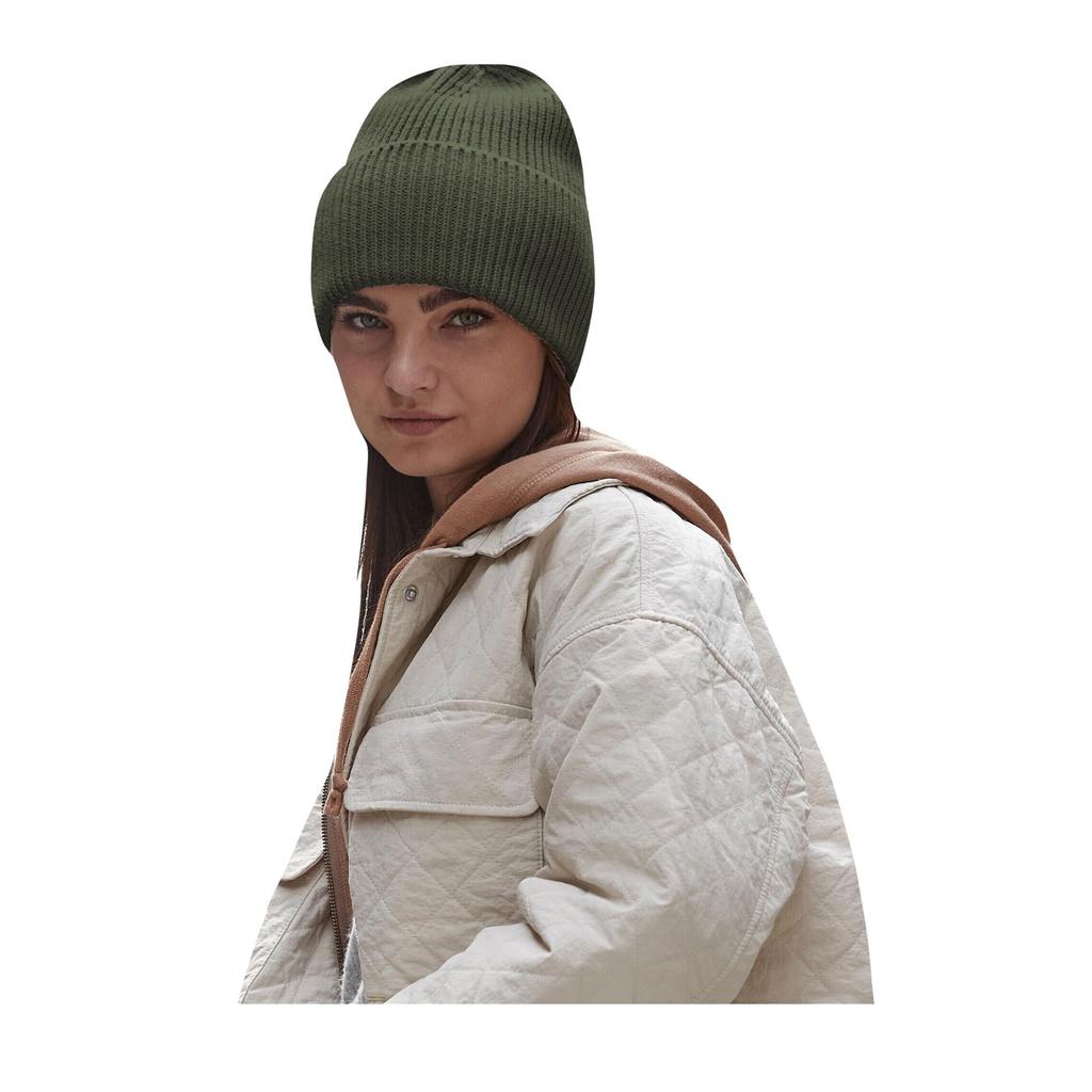 Cuffed Oversized Beanie