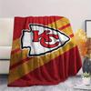 Kansas City Chiefs Flannel Blanket, High quality Comfortable for All Seasons, Home Decor, Warmth and Comfort