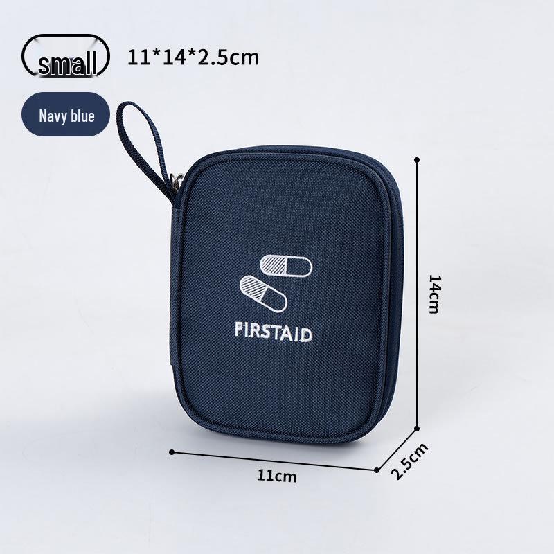 Compact Travel Pill & Medicine Storage Bag for Emergency and Epidemic Prevention