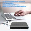 USB 3.0 Burner External Optical Drive DVD Writer PC Accessory Type C Black for WindowsXP(Black )