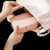 Portable Medium Jewelry Box with Anti-oxidation PU Leather Necklace and Earring Storage