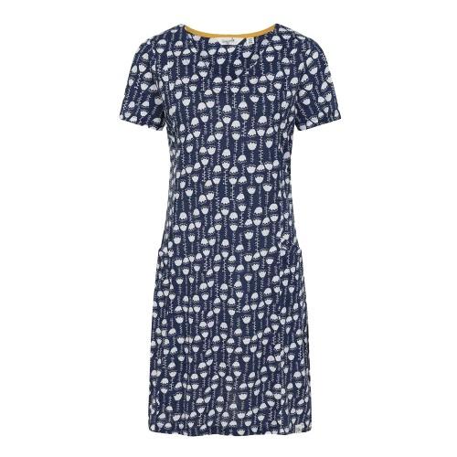 Lazy Jacks Womens/Ladies Seedling V Neck Short-Sleeved Dress