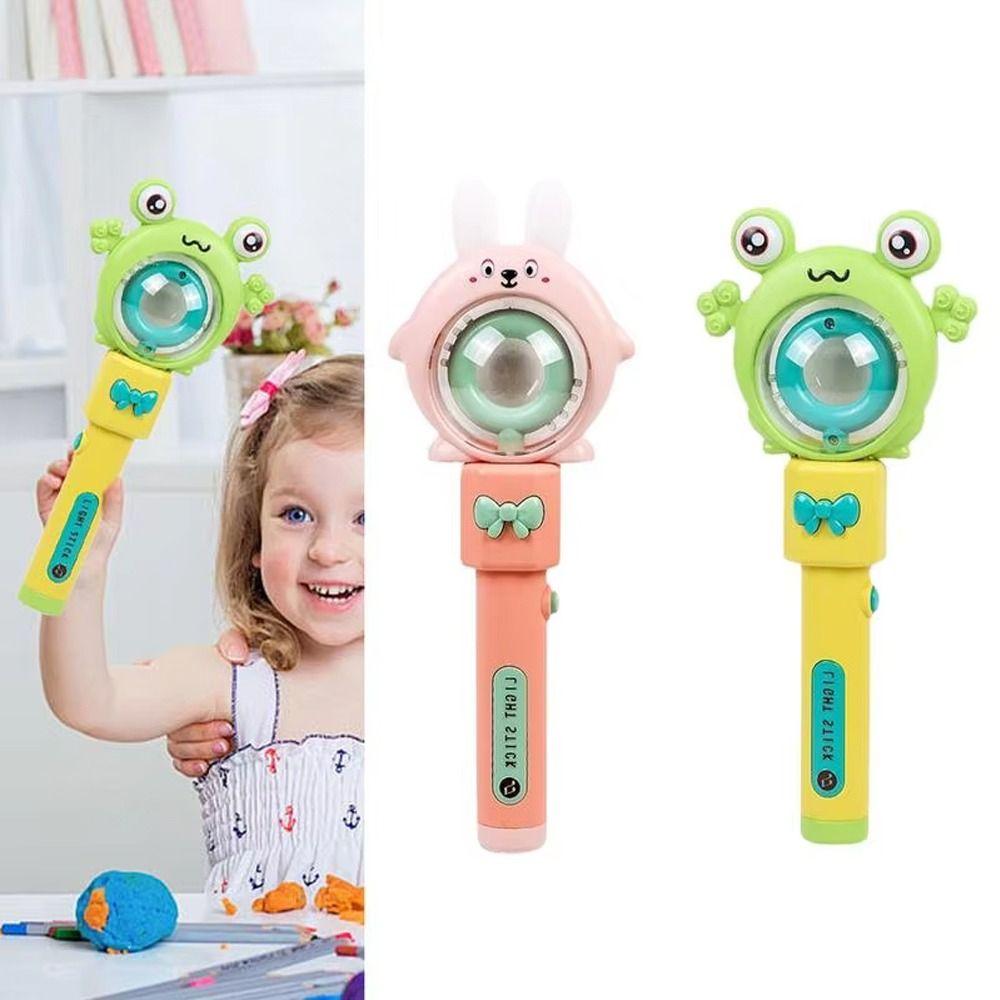

With Rotating Lights Wand Toys LED Wand Glowing Toys New Fashion Electric Toys Frog