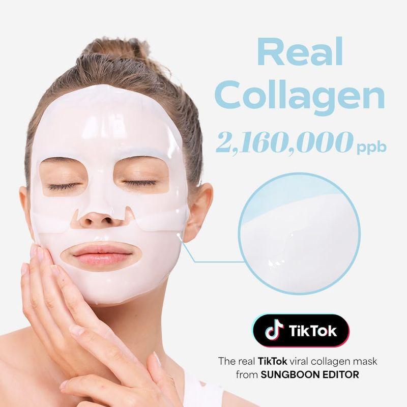 SUNGBOON EDITOR Deep Collagen Hyalu-B5 Hydrating Mask (4ea)