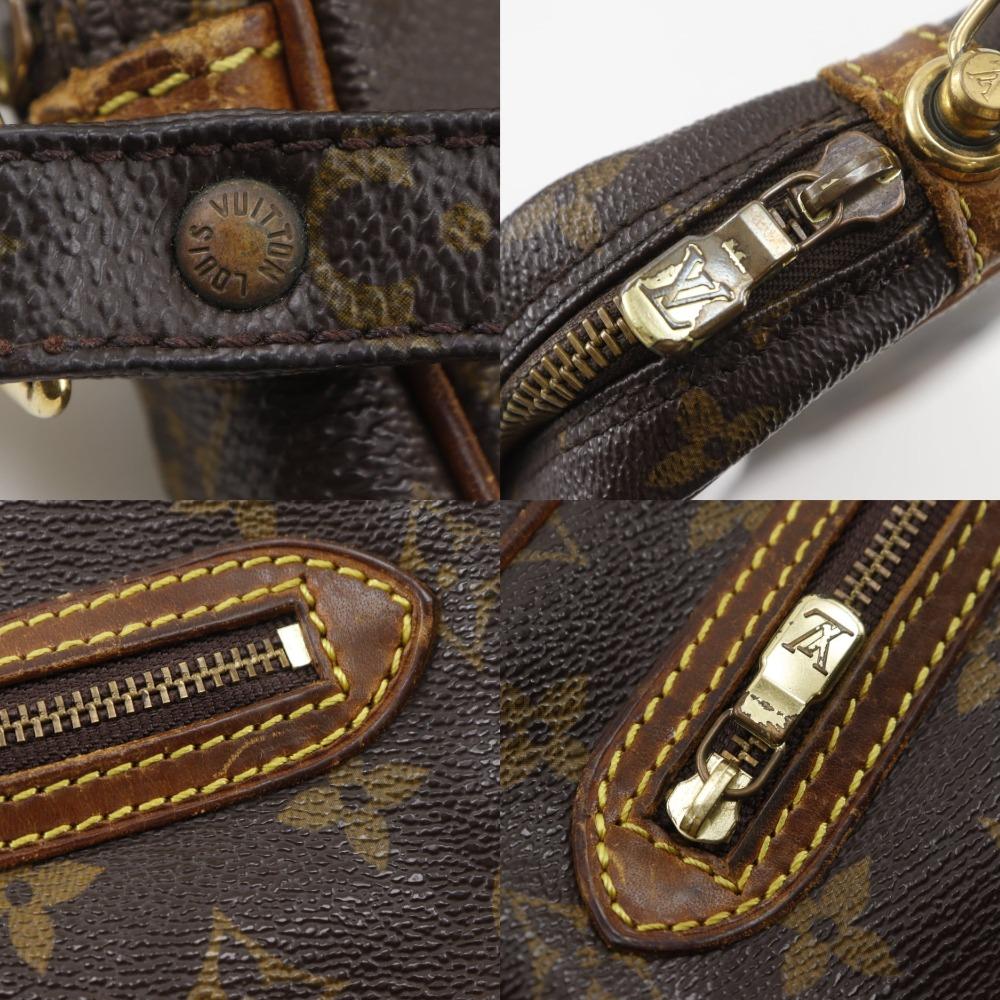 LOUIS VUITTON Marly Dragonne Business Bag M51825 vintage Brown Monogram canvas unisex Used