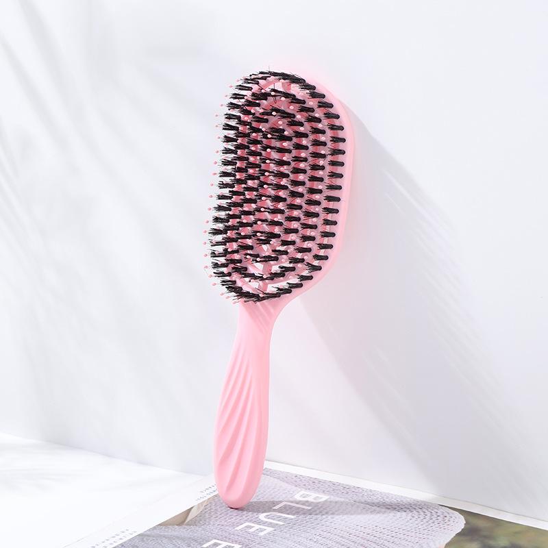 Mane Volumizing & Smoothing Hair Comb: Curl, Style, & Massage for Women s Long, Frizz-Free Hair