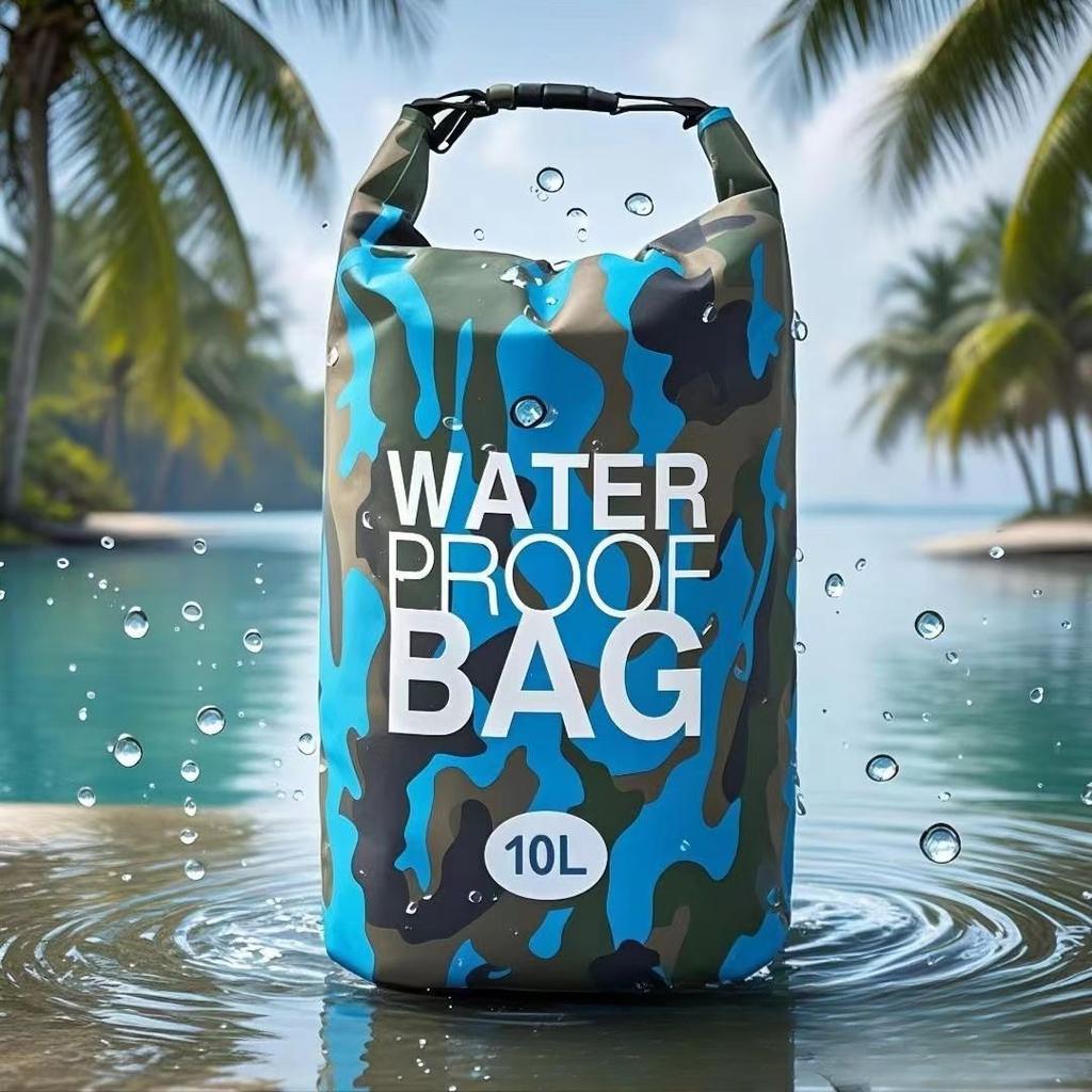 10/15/20/30L Outdoor Home Camouflage Waterproof Portable Organize bags River Hiking Dry Bag PVC Coated Sundries Storage Bags