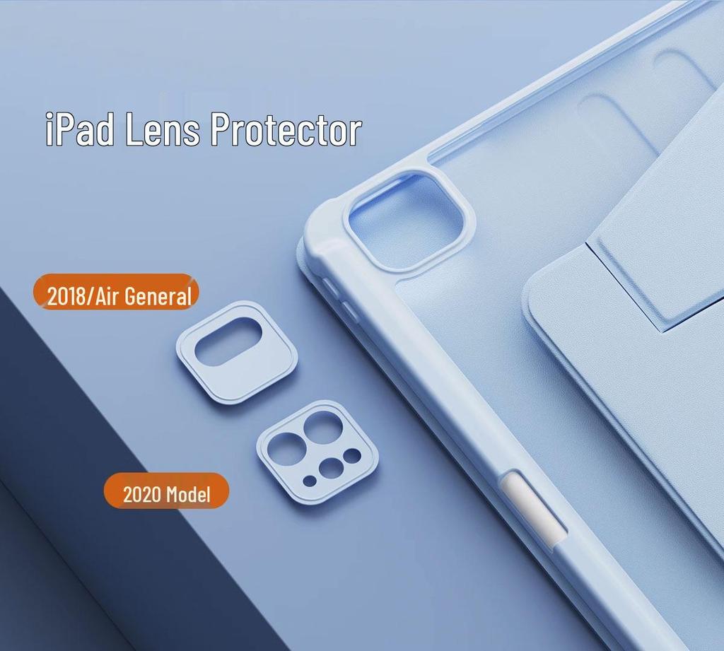 Pouzdro s 360° otočným stojánkem pro iPad Air 4/5 & Pro 13 s nastavitelným slotem na pero 10,2/10,9 palce