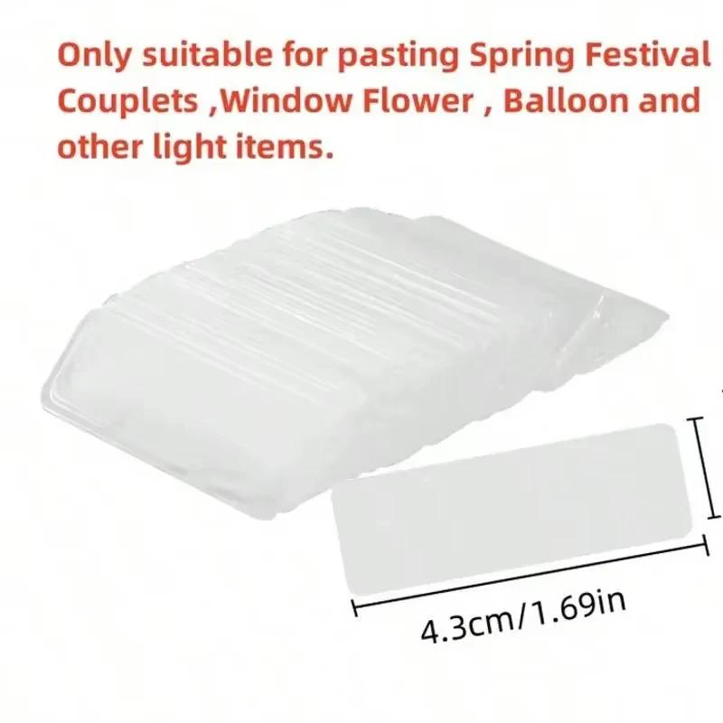 Transparent Non-marking Stickers Tape Double-sided Adhesive Tape Square Ultra-strong Waterproof