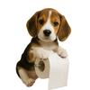 Playful Canine Inspired Tissue Dispenser High Quality Resin Construction Unique Gift For Housewarming Party