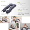 GOKUMIN Body Pillow for Pregnant Nursing Japanese Height Pressure Luxury Velor Good Side Pillow with 500g of Refill Cotton X Women, Cushion, Large,