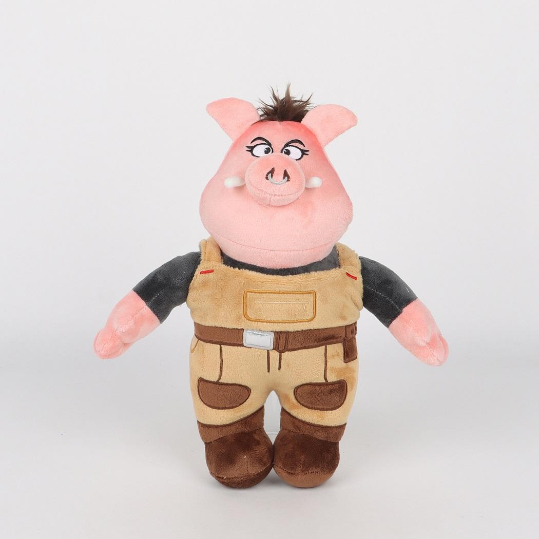 Schattige Animatiefilm Merchandise The Bad Guys 2 Doom Pluche Vogelmeisje Doom Meneer Haai Staartje The Bad Guys Speelgoed Kinder Verjaardagscadeau 28cm