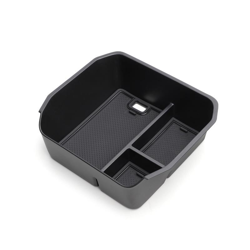 Boîte de rangement à plusieurs niveaux pour console centrale pour Land Rover Defender 90 110 130 Boîte de rangement pour accoudoir Plateau organisateur caché