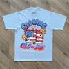 New Glo Gang Cartoon Print Tshirt Soft Cotton Casual Streetwear Top Unisex Unisex Fashion