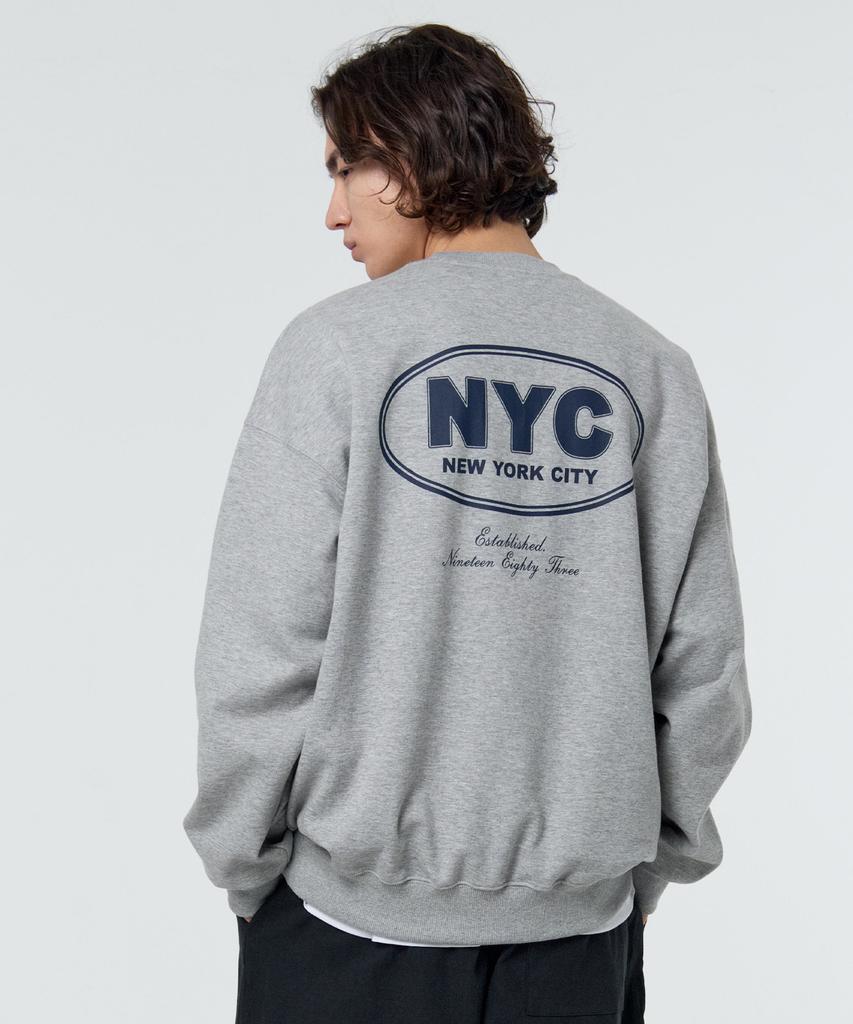 PAPERBOY Nyc Academy Sweatshirt - Melange