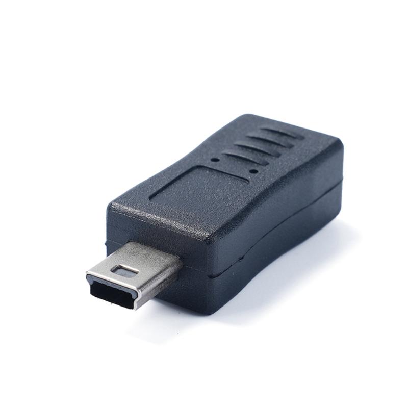 Type-C Female to Mini USB Male Adapter Portable Connector Support Charging and Data Transfer USB C to Mini USB Converter