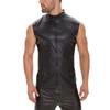 Gilet Senza Maniche Sottile da Uomo per Tutte le Stagioni, Collo Giovanile, Top Aderenti