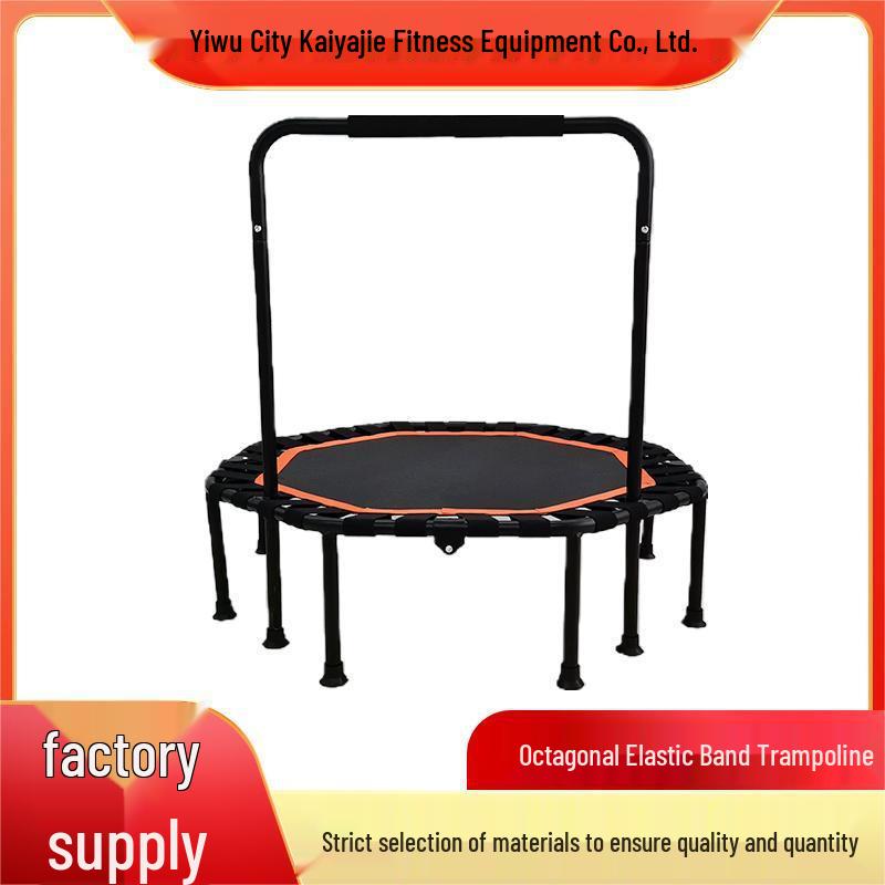 Indoor Trampoline for Kids & Adults: Compact Bouncing Bed for Home Use