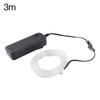 Flexible Water Resistant Glow String with USB Controller Steady/Quick Flashing LED Light Rope Tube 9ft