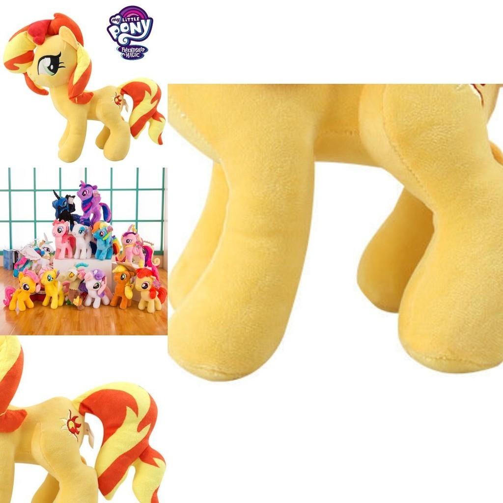Affascinante Peluche Arcobaleno My Little Pony Bambola Unicorno Ideale Per La Nanna Delle Bambine