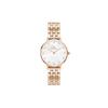 European and American Watches PETITE Series Watch, Quartz Movement, Stainless Steel Strap, White Dial, Women's Watch DW00100613