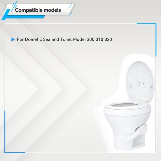 2x Vylepšený pro Dometic 300 310 320 Splachovací toaletní ventil na pedál Obytný vůz RV385311641