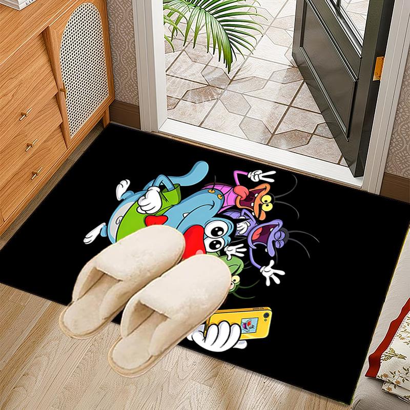 1PC Oggy Rug for Livingroom,Bedroom, Palyroom, Chair Rug, Area rug, Game Carpet, Large Size Rug Fan Christmas gift