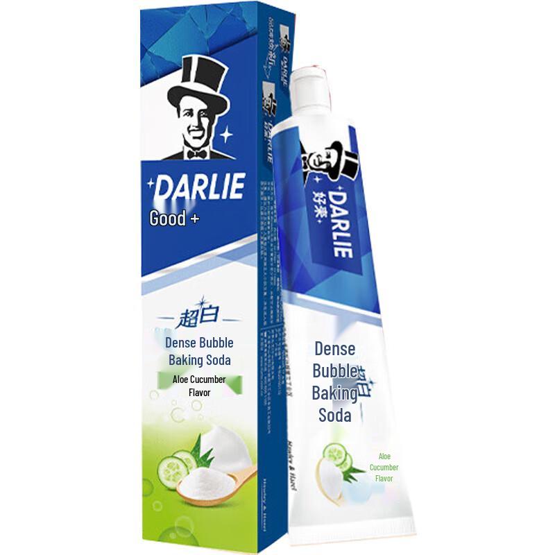

Darlie Super White Baking Soda Cucumber Toothpaste, 10-Pack