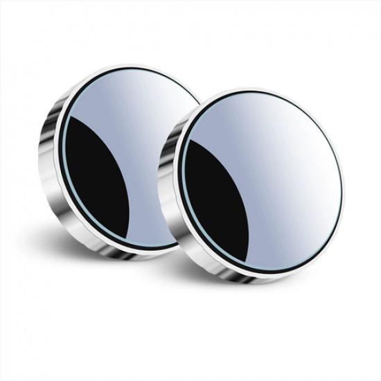 2Pcs Blind Spot Mirror Auto 360° Wide Angle Convex Rear Side View Car Truck SUV