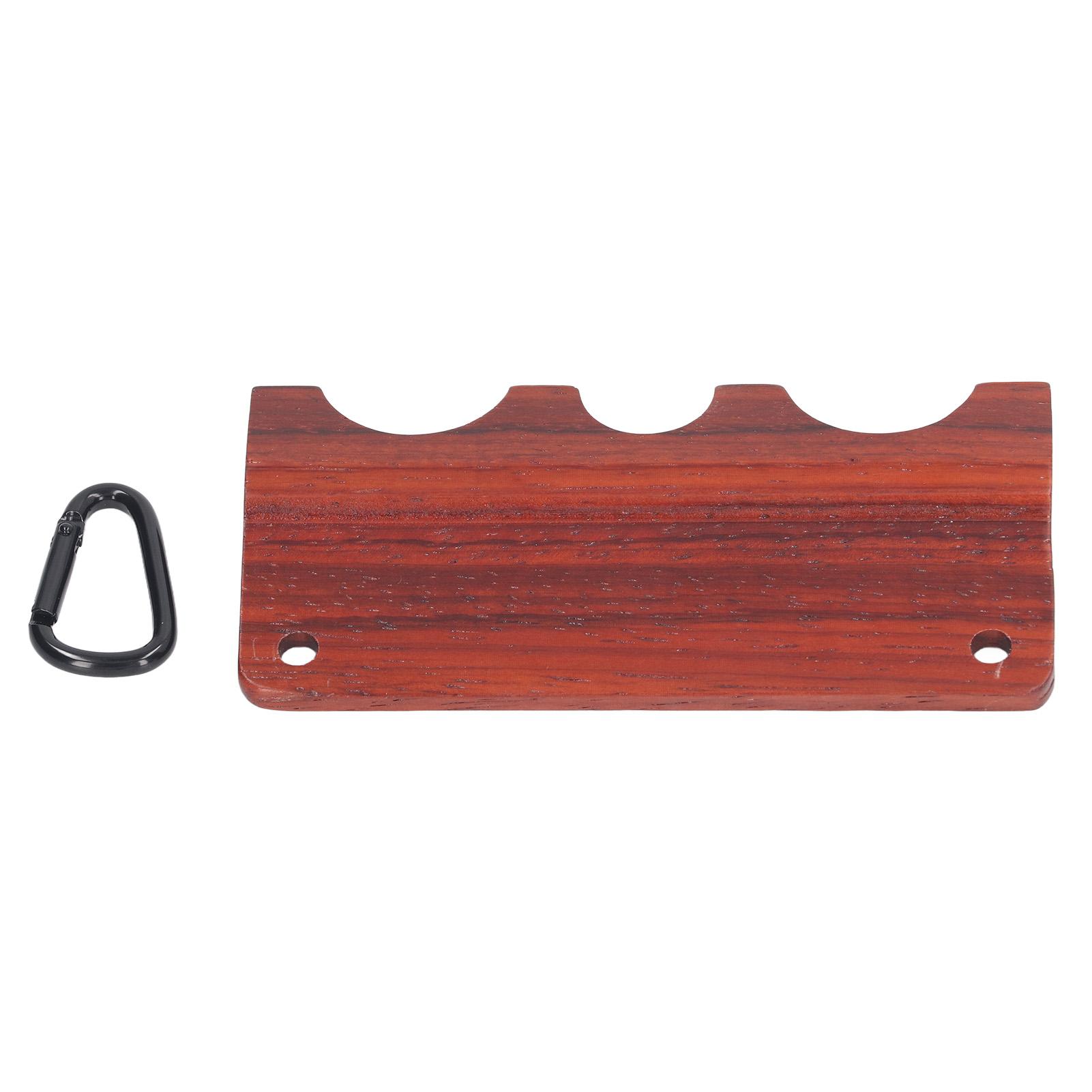 

Pool Cue Rack 3 Holes Snooker Stick Holder Portable Billiards Leaning Rod Device for Home Club