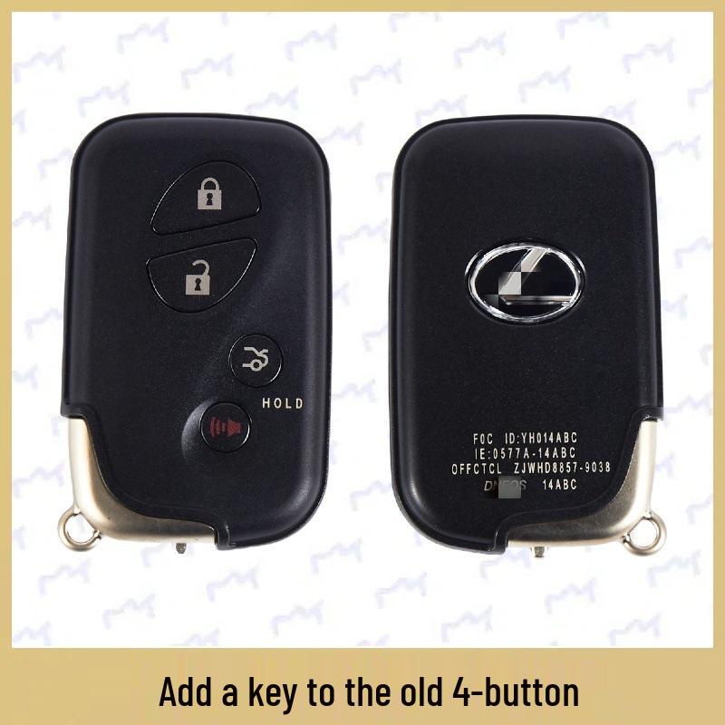 Compatible Remote Key for Lexus Models: ES300, ES350, IS300, IS250, NX200, ES240, RX350.