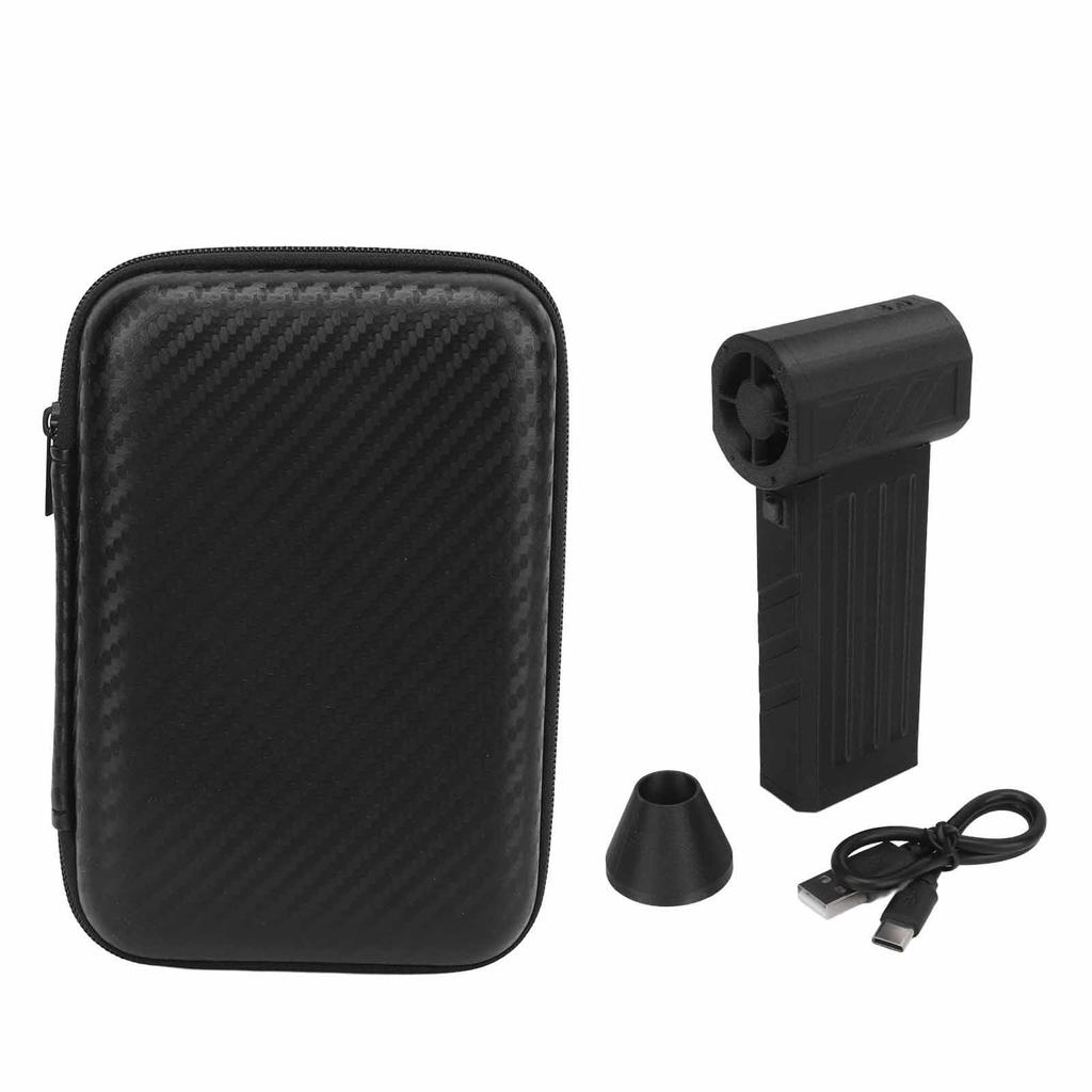 28,8mm Mini Handheld Jet Blower 110000 U/min Niedrige Wärme Bürstenloser Hochgeschwindigkeitsmotor Turbofan Luftgebläse