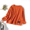 Sweatshirt for Women Cotton Oversize Slimming Loose Round Neck Casual Pullover Long Sleeve Spring Sweatshirt Top