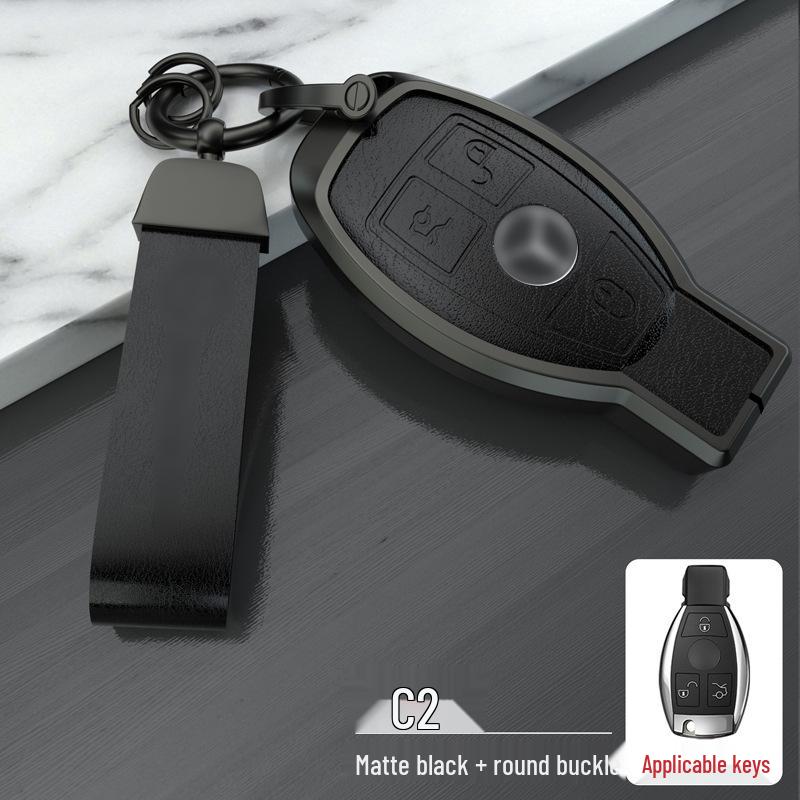 Mercedes Key Fob Protective Case: Fits E300L, C260L, A200L, GLC300L, GLE, and C200L Models