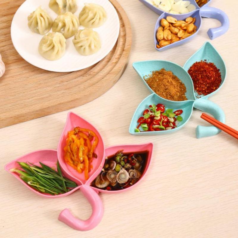 Easy Storage Creative Sauce Dipping Bowls Mini Small Plates for Sushi Dumpling Ketchup Snack Picnic Camping